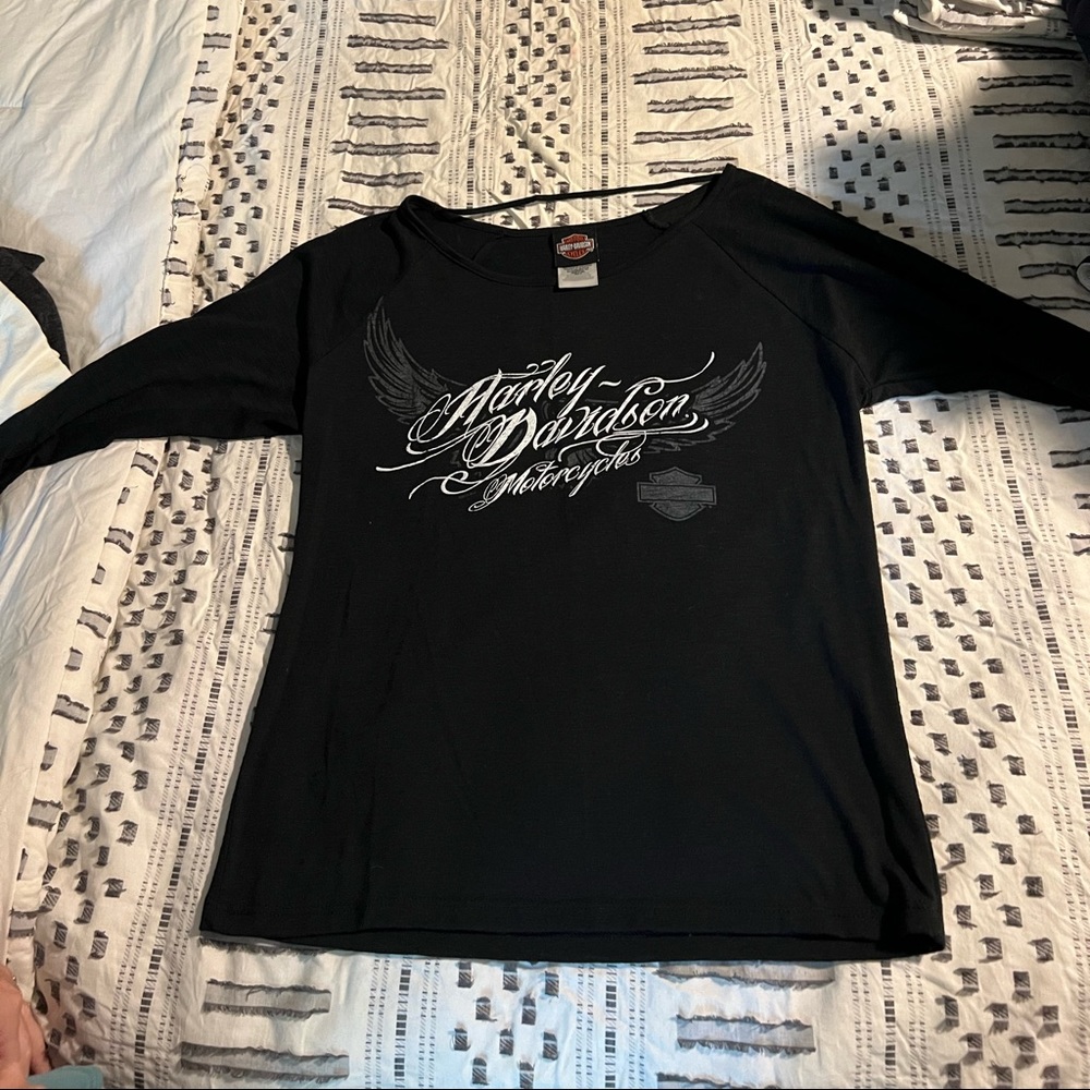 Harley Davidson Quarter sleeved shirt